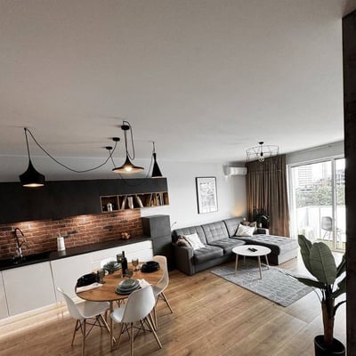 Rental of a cozy 2-room apartment, 53 m², in Nadodrze district, Wrocław, Poland
